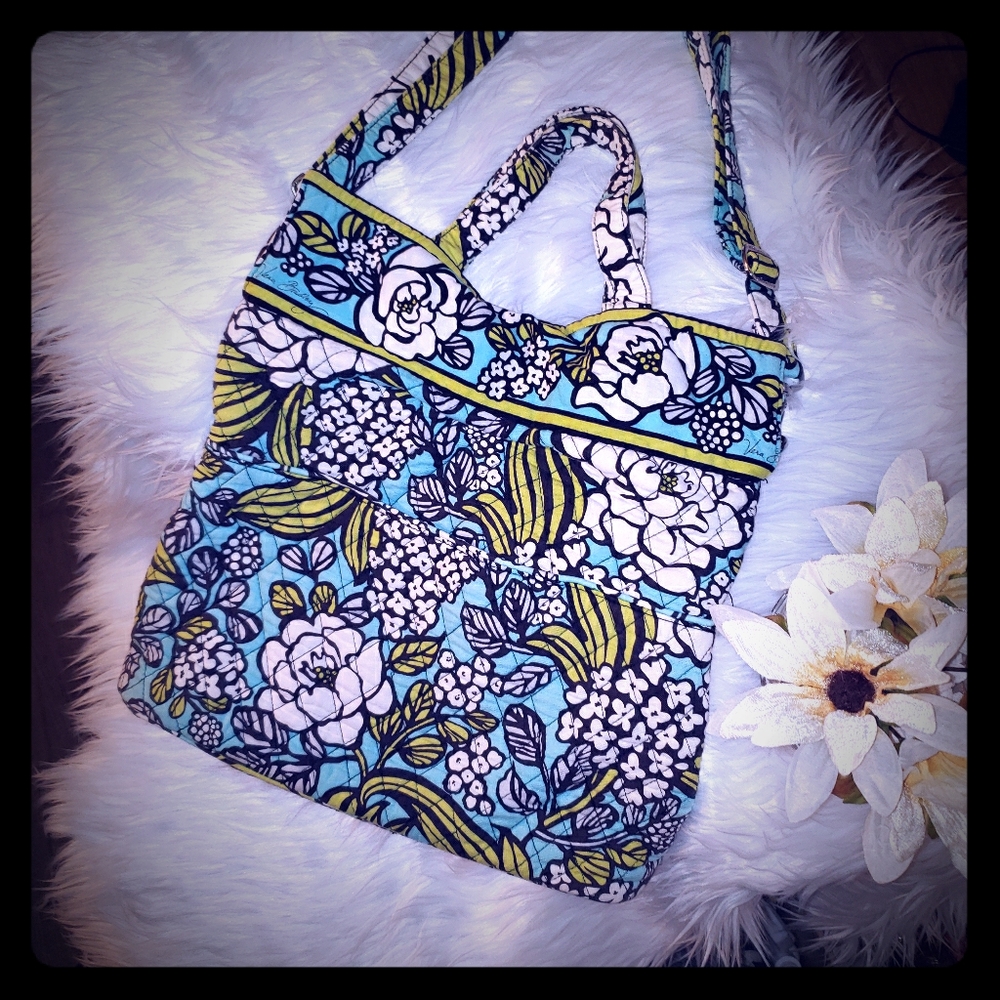 Vera Bradley Large Island Bloom Crossbody
